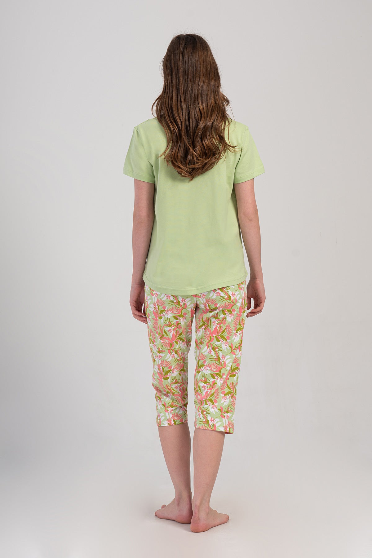Woman Supreme Lase Capri Set