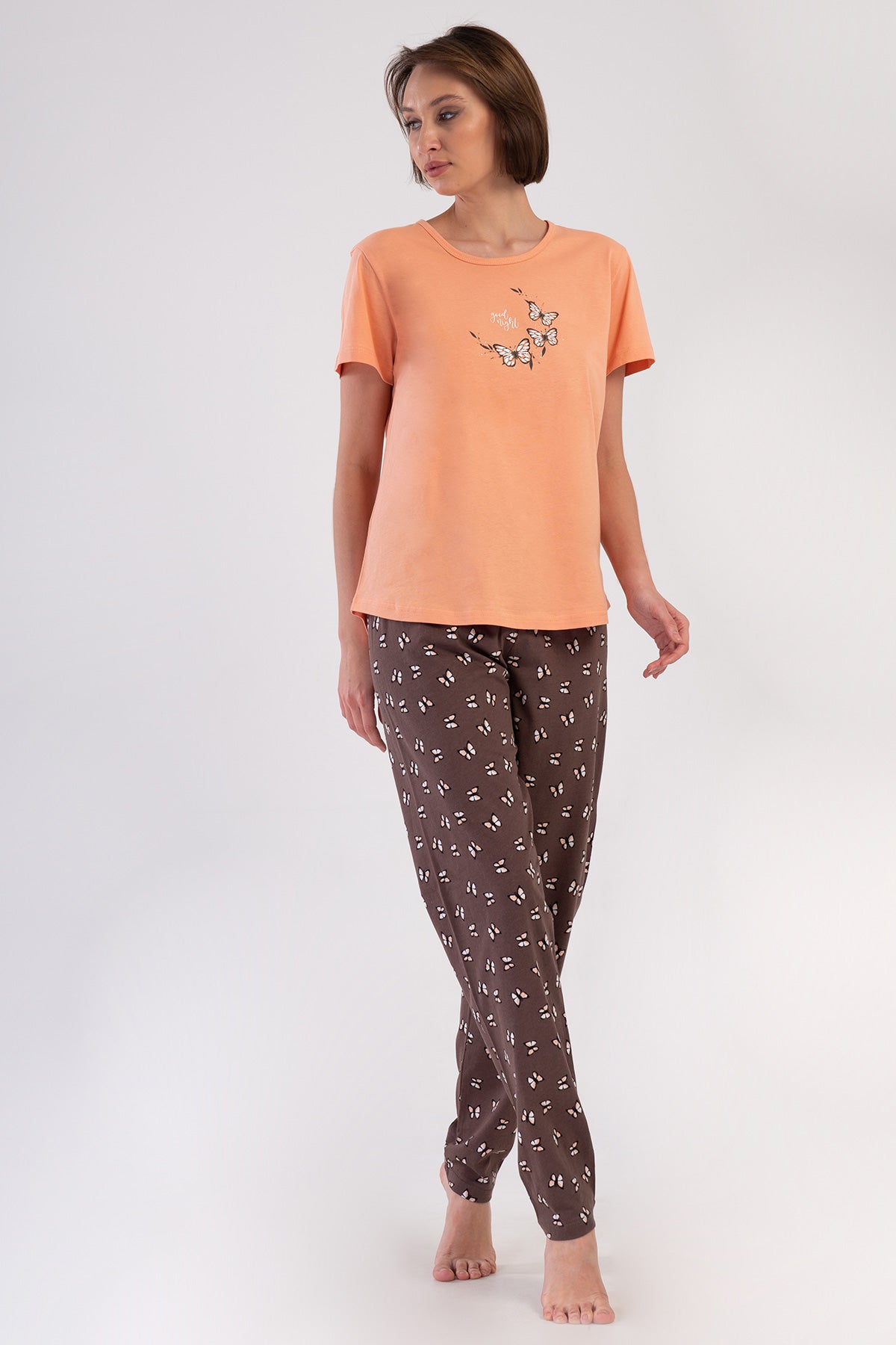 Woman Supreme Big Size Deny Pyjama Set