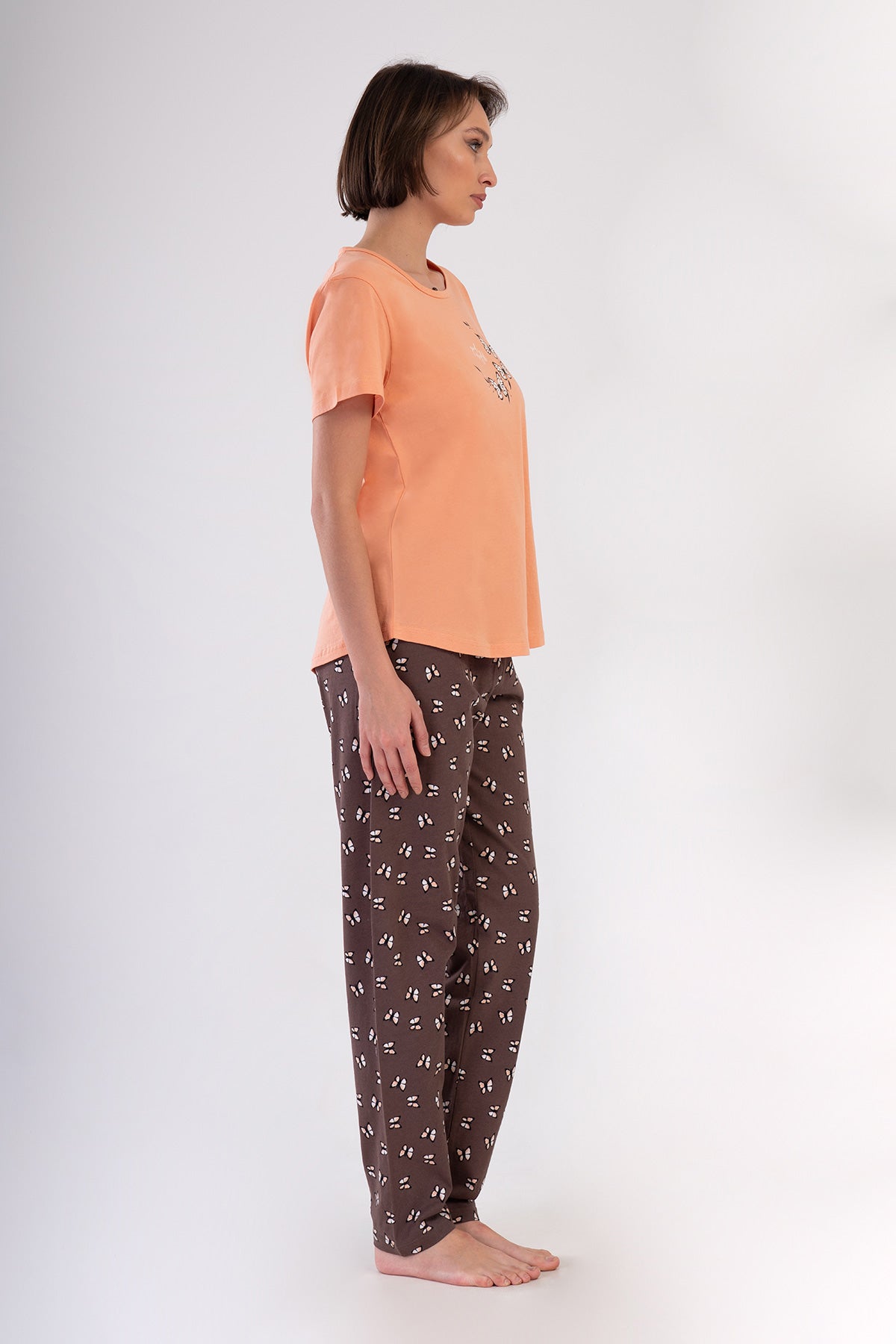 Woman Supreme Big Size Deny Pyjama Set
