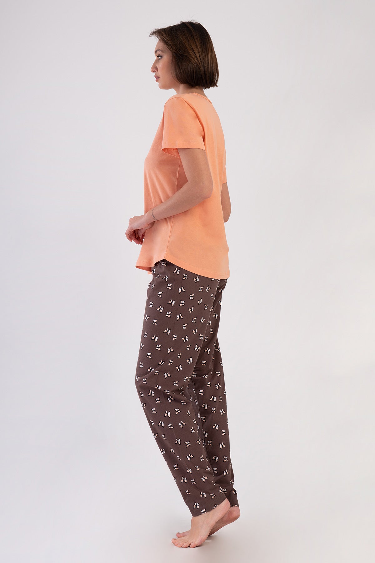 Woman Supreme Big Size Deny Pyjama Set