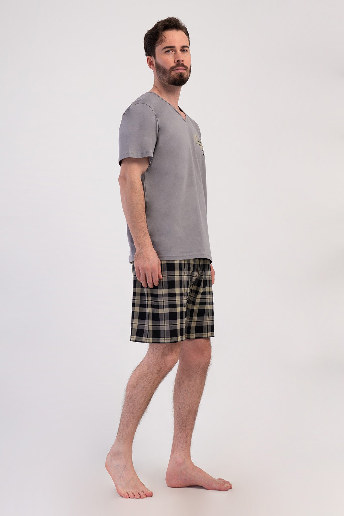 Man Supreme Big Size Suzet Short Set