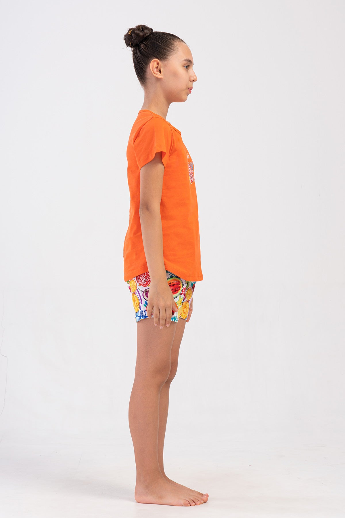 KIZ COCUK P.SUPREM O YAKA KISA KOL ETEGI OVAL SORT TAKIM(7-8/13-14)