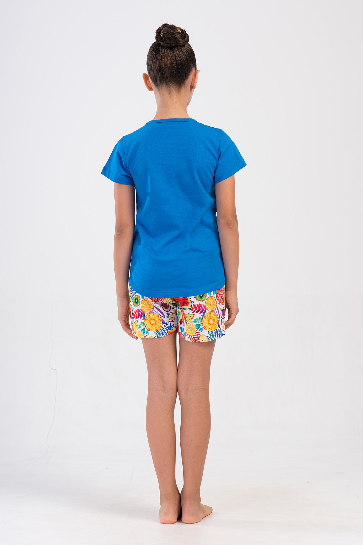 KIZ COCUK P.SUPREM O YAKA KISA KOL ETEGI OVAL SORT TAKIM(7-8/13-14)