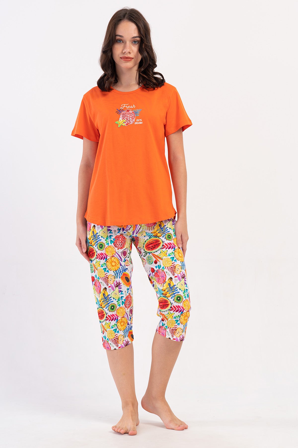 Woman Supreme Qesa Colorful Capri Set
