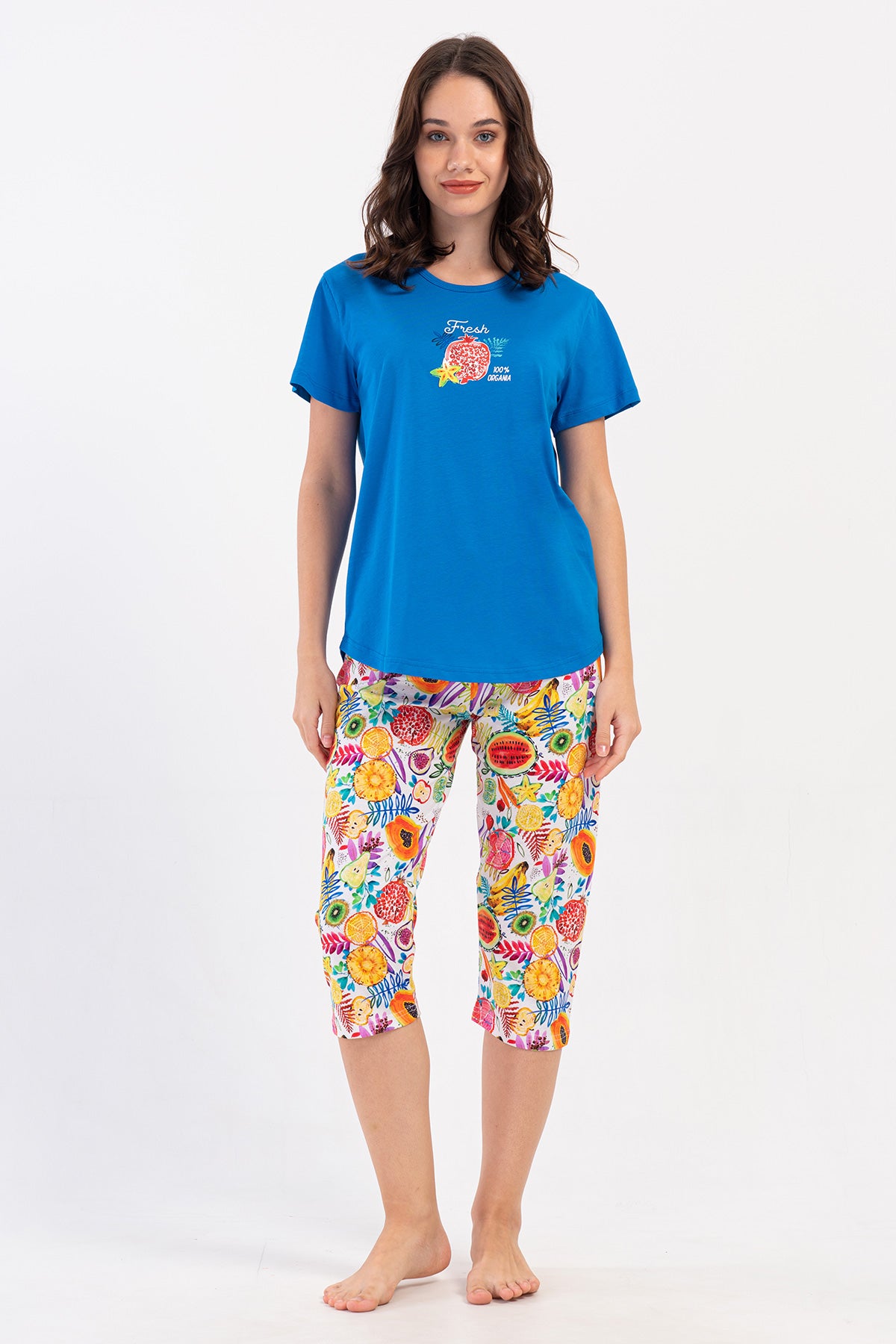 Woman Supreme Qesa Colorful Capri Set