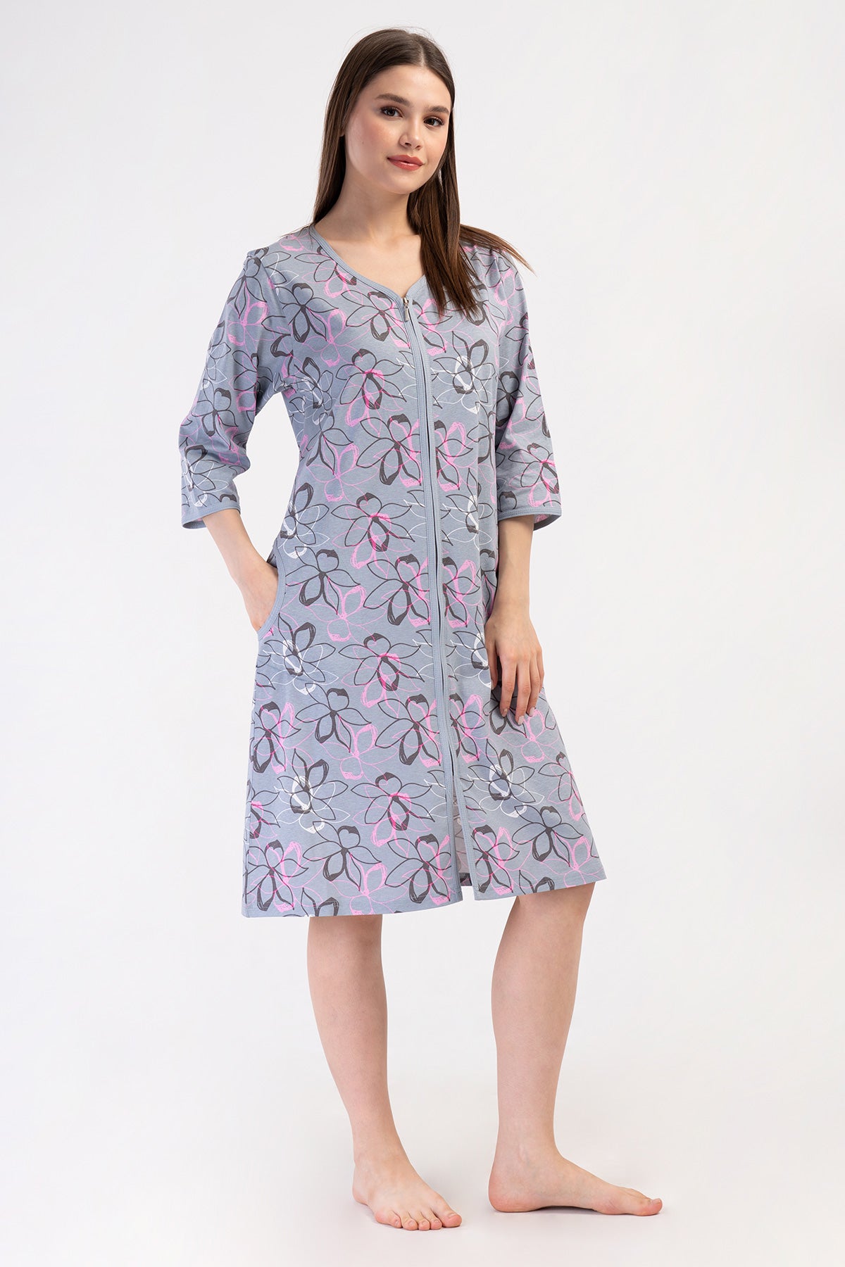 Woman Supreme Big Size Lindo Home Dress