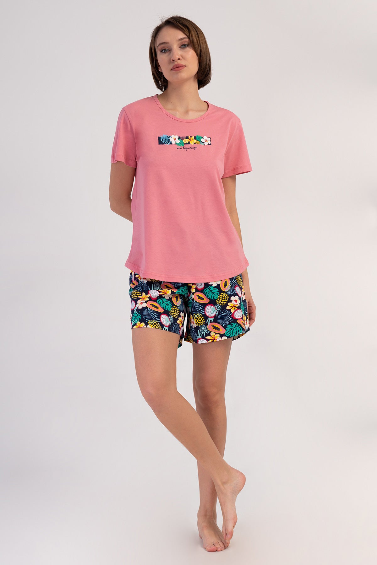 Woman Supreme Big Size Sola Short Set