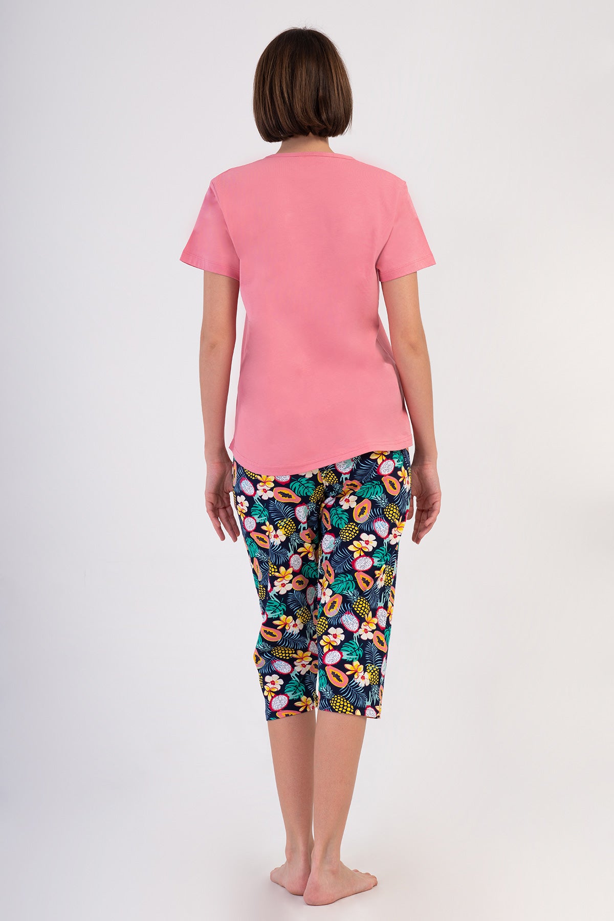 Woman Supreme Big Size Sola Capri Set