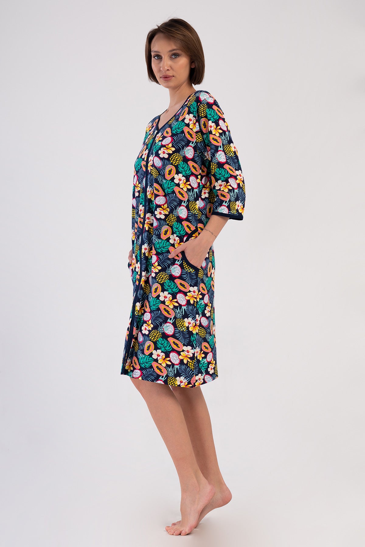 Woman Supreme Big Size Sola Home Dress