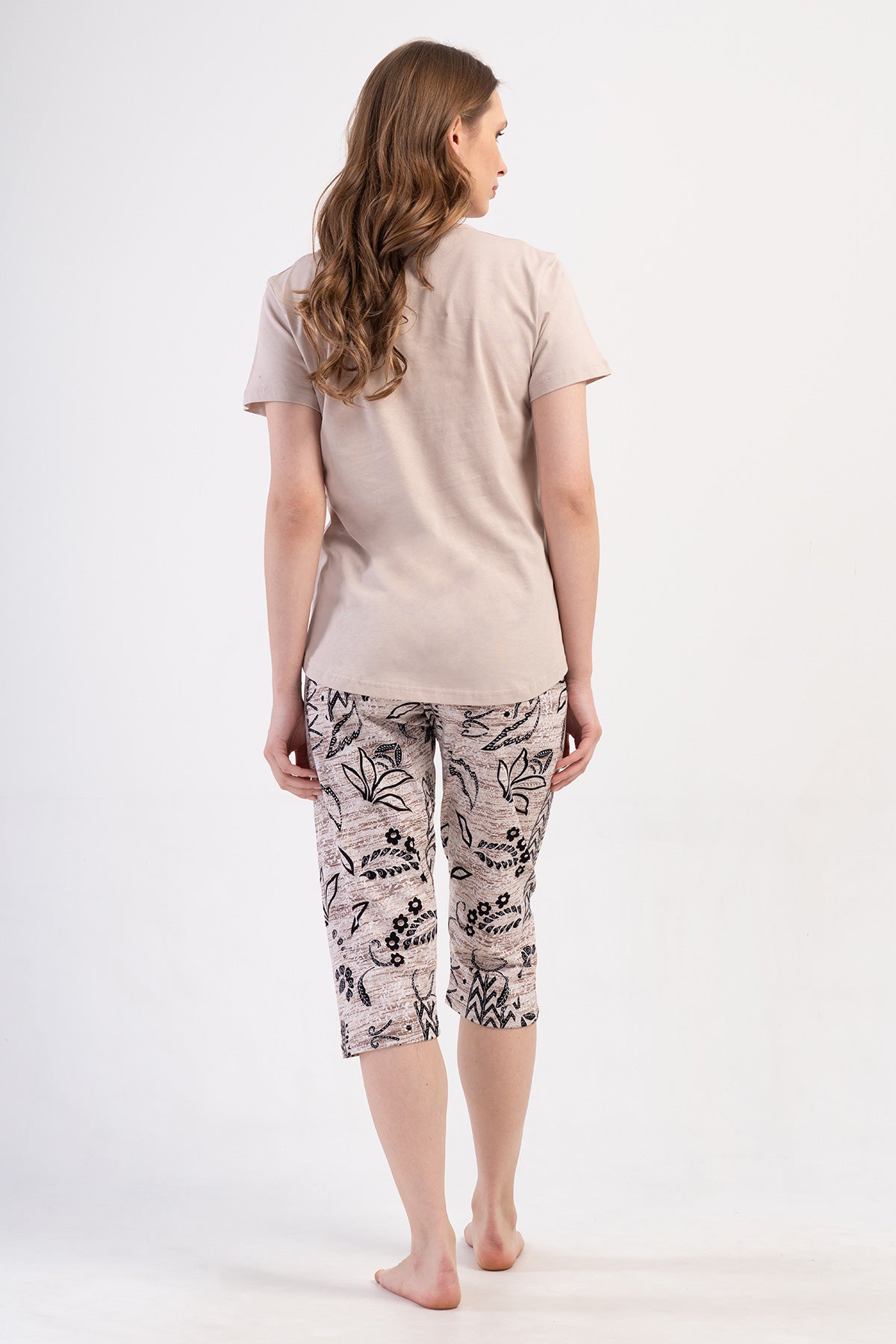 Woman Supreme Big Size Enpa Capri Set