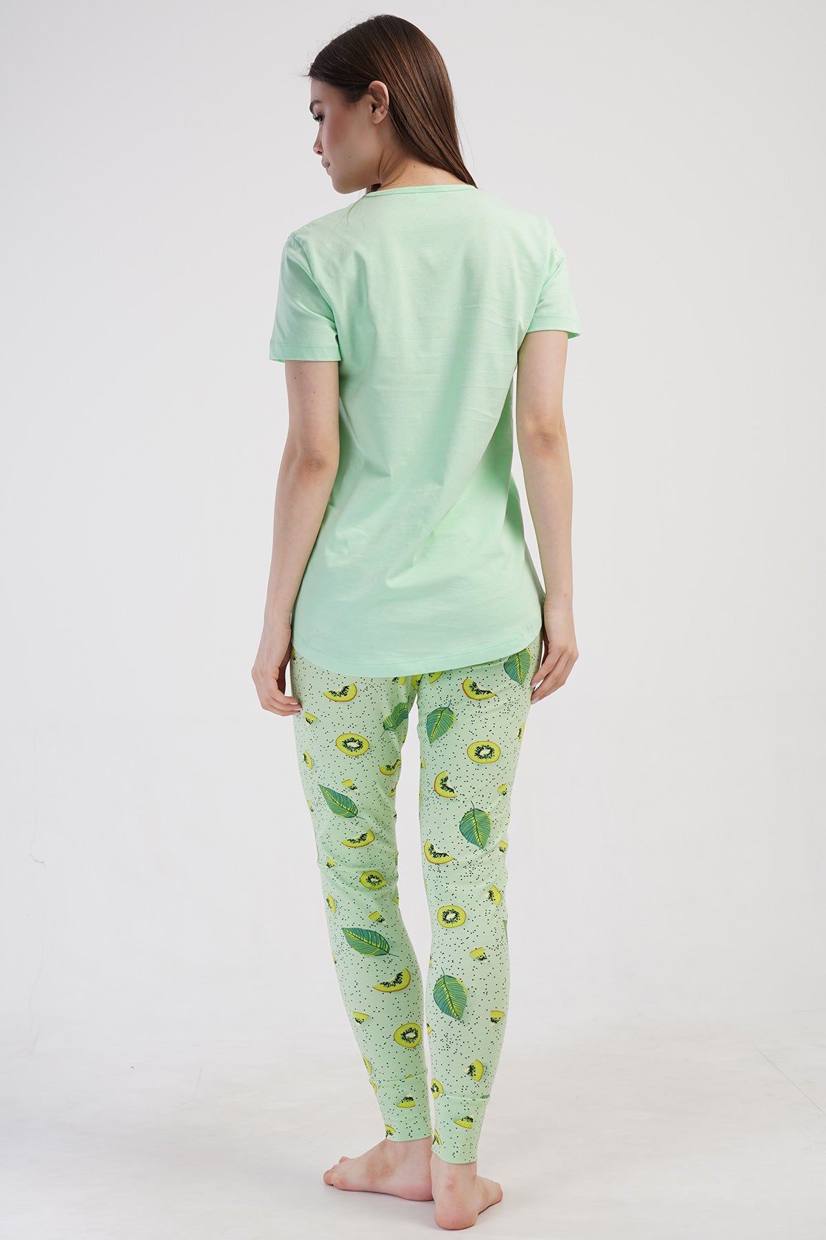 Woman Lycra Supreme Fruit Pyjama Set