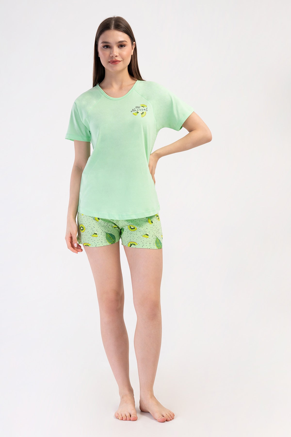 Woman Lycra Supreme Fruit Short Set