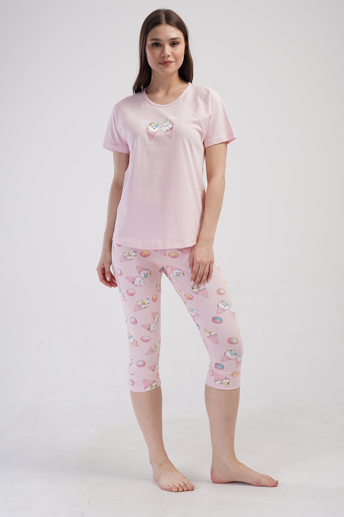 Woman Lycra Supreme Cenna Capri Set