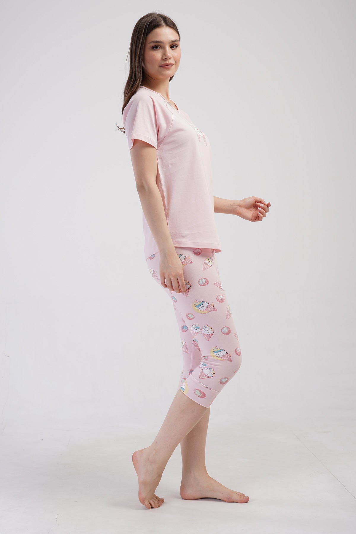 Woman Lycra Supreme Cenna Capri Set