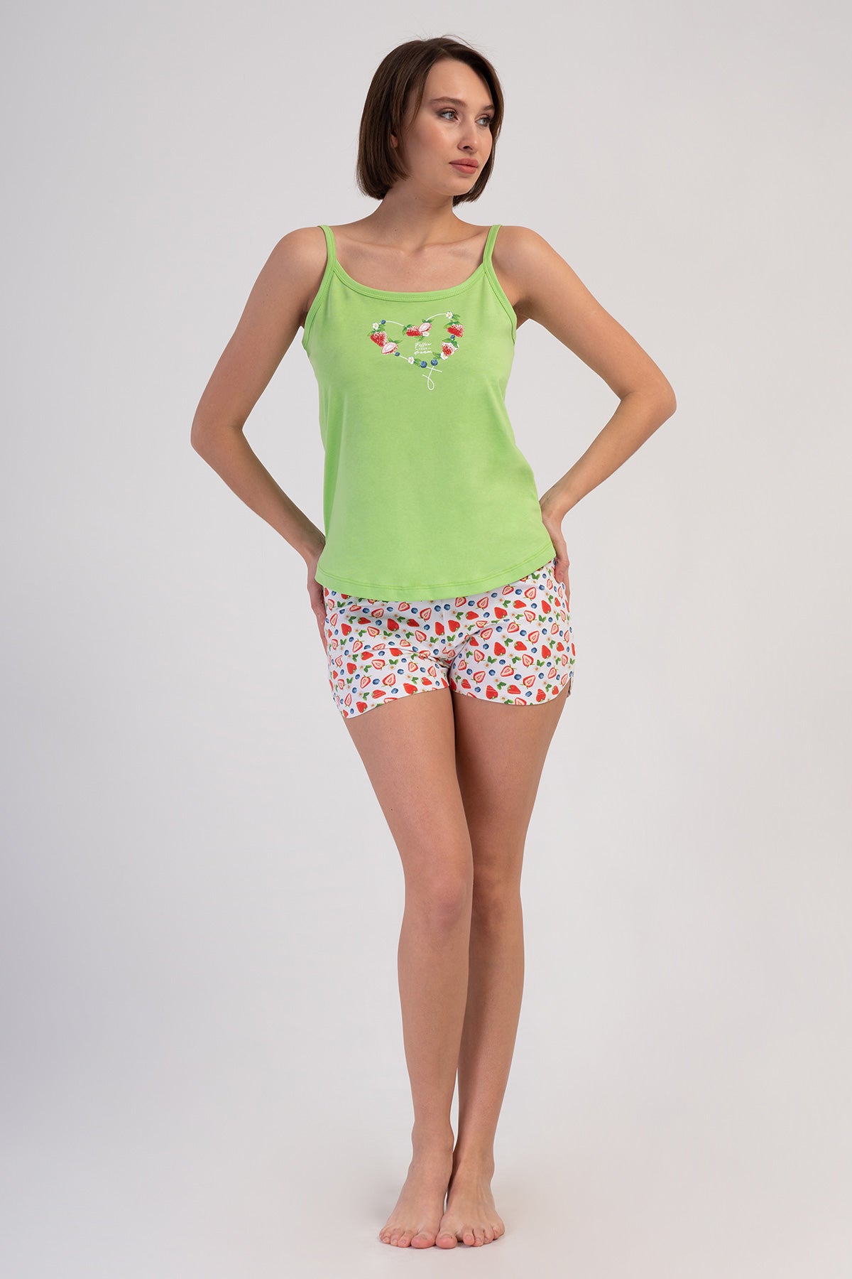 Woman Lycra Supreme Festa Short Set
