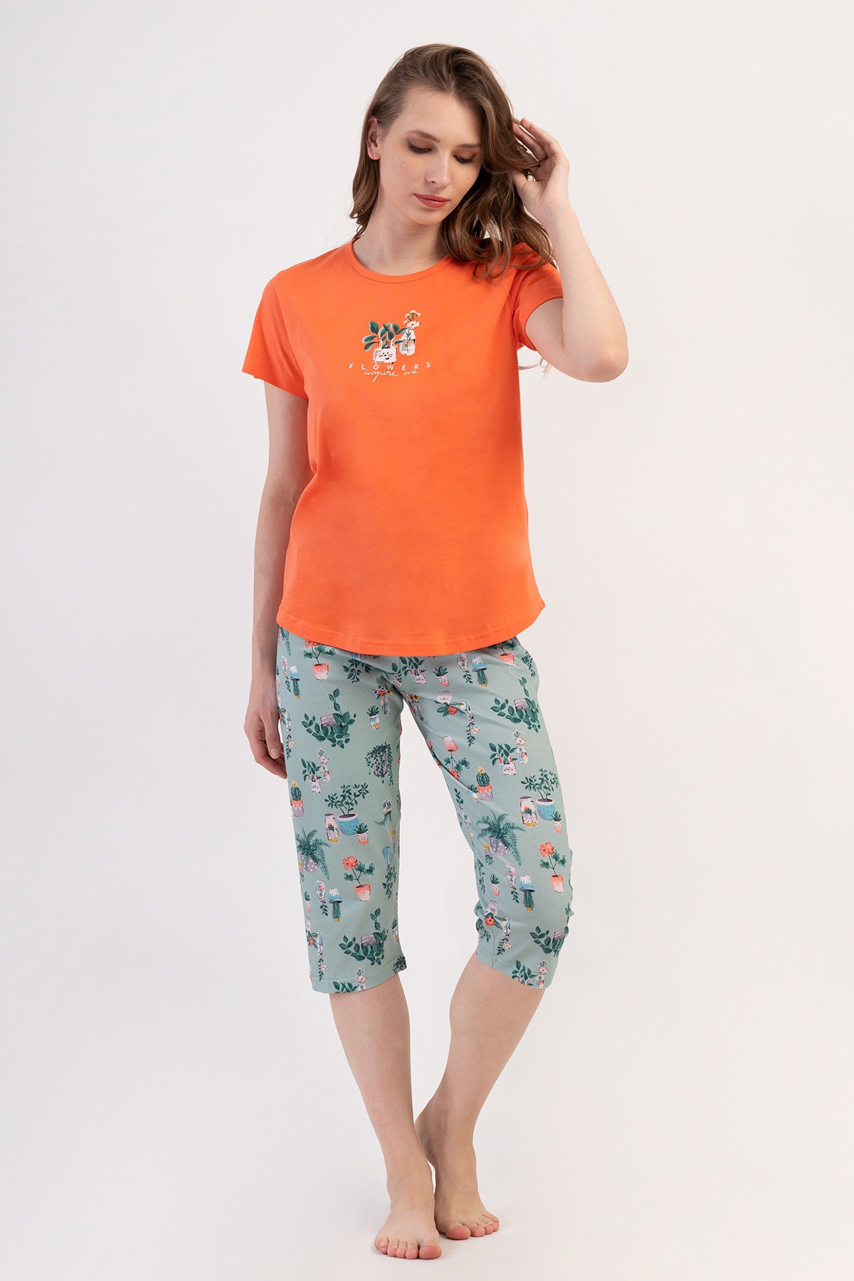 Woman Supreme Kima Capri Set
