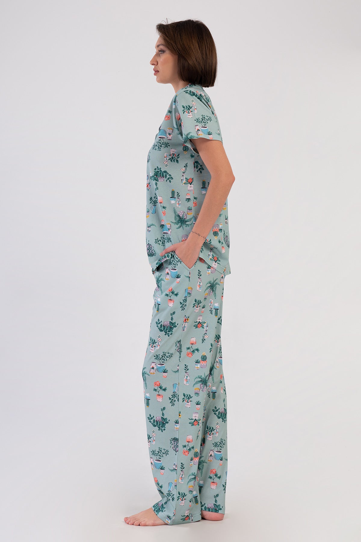 Woman Supreme Big Size Kima Pyjama Set