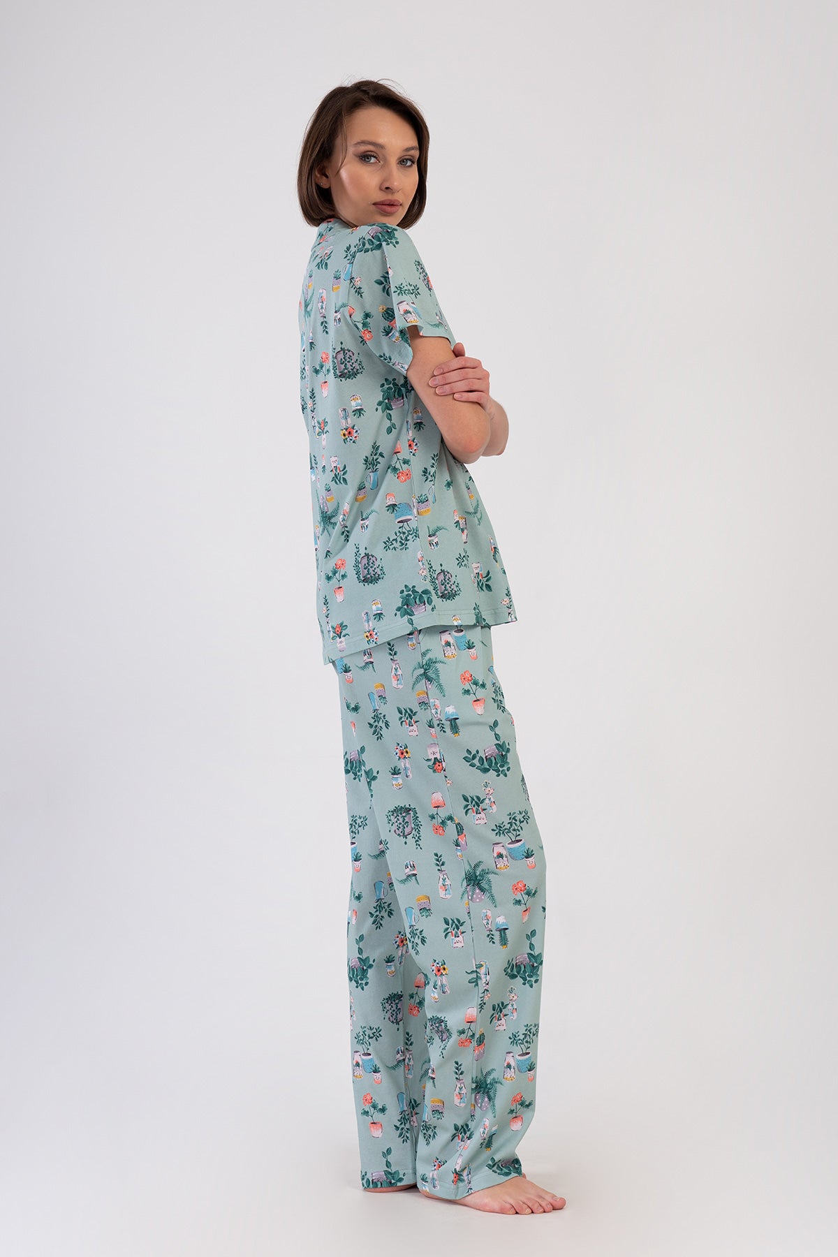 Woman Supreme Big Size Kima Pyjama Set