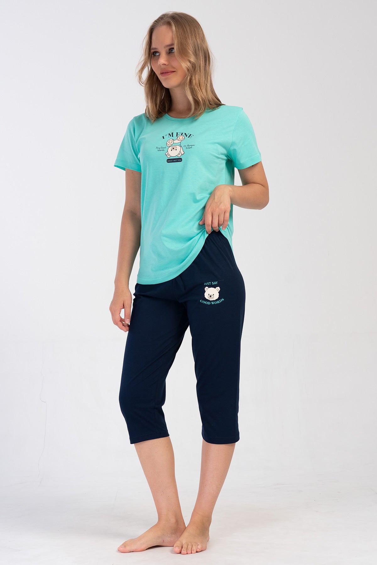 KADIN P.SUPREM O YAKA KISA KOL ETEGI OVAL KAPRI TAKIM