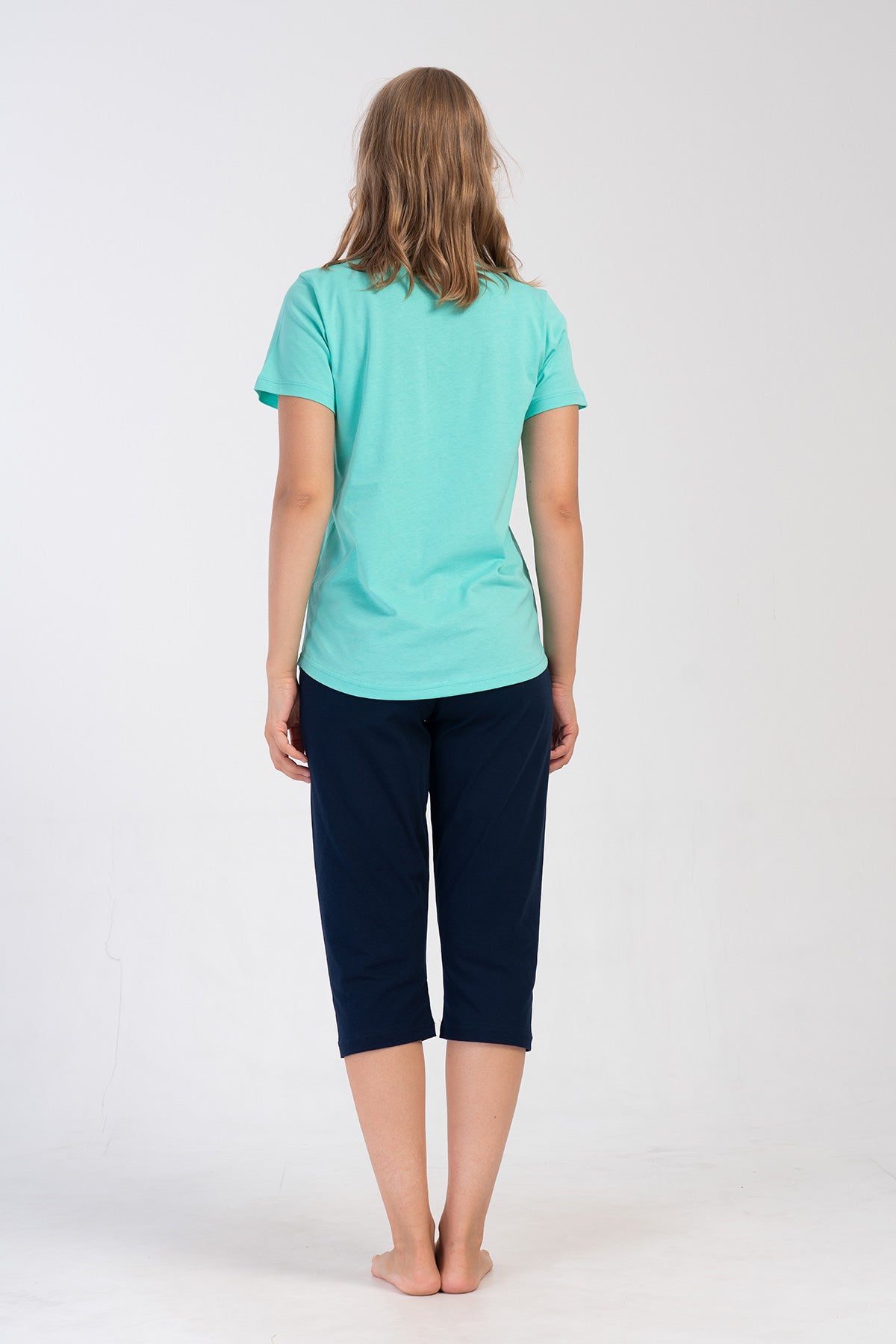 KADIN P.SUPREM O YAKA KISA KOL ETEGI OVAL KAPRI TAKIM