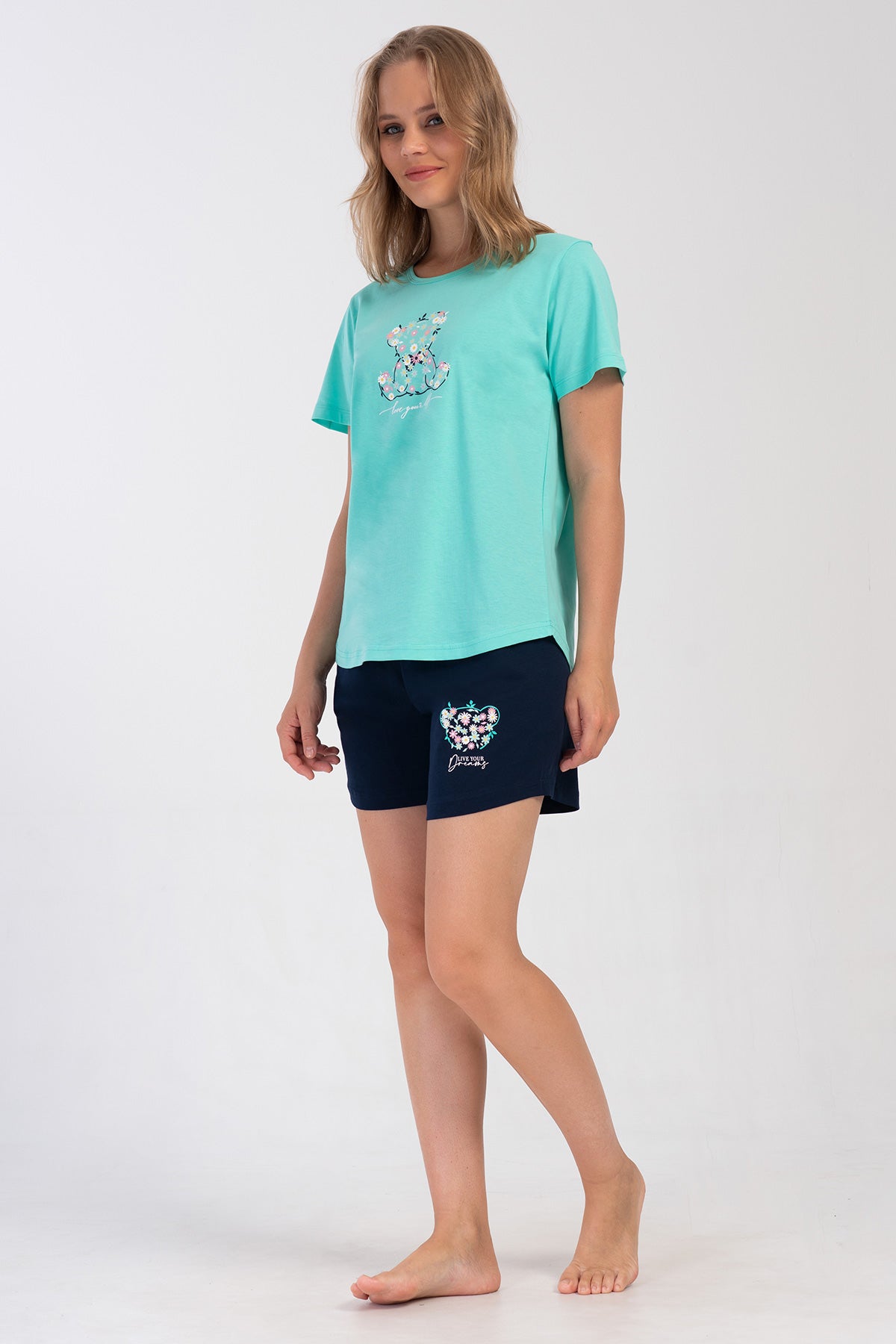Woman Supreme Big Size Sebon Short Set