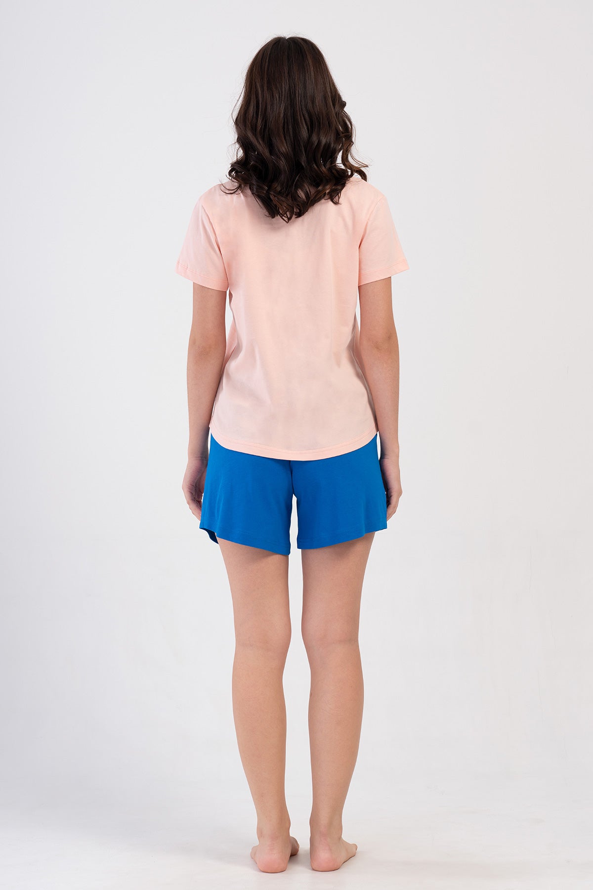 KADIN P.SUPREM O YAKA KISA KOL ETEGI OVAL SORT TAKIM