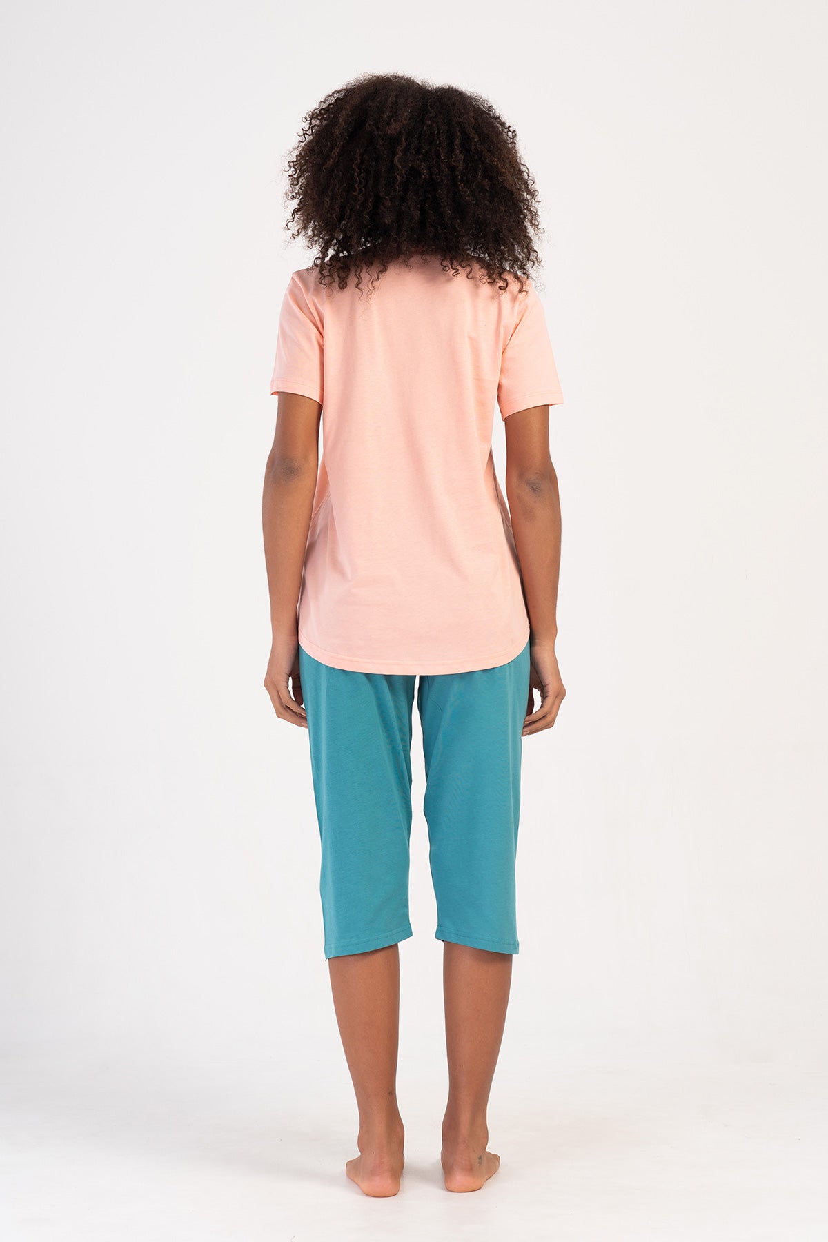 Woman Supreme Big Size Tevia Capri Set 