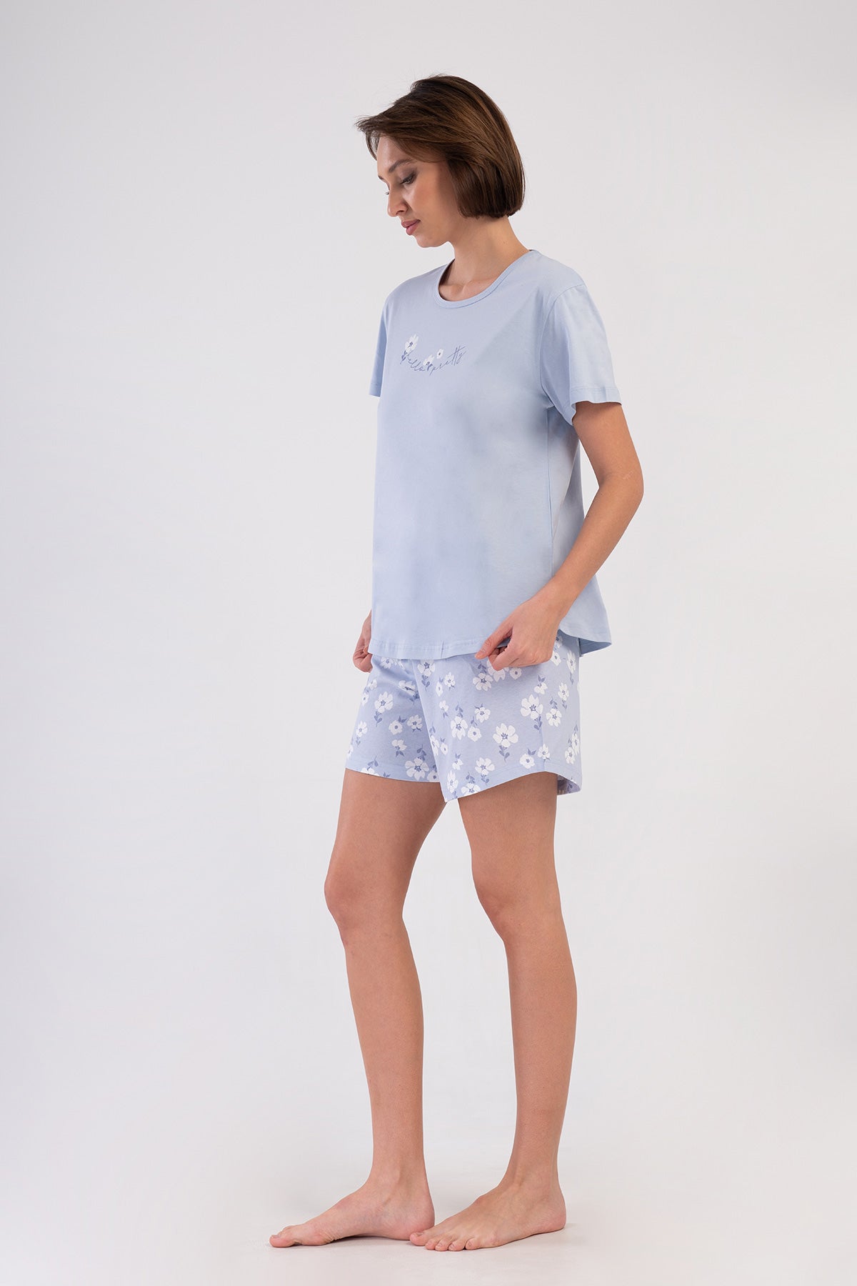 Woman Supreme Big Size Vola Short Set