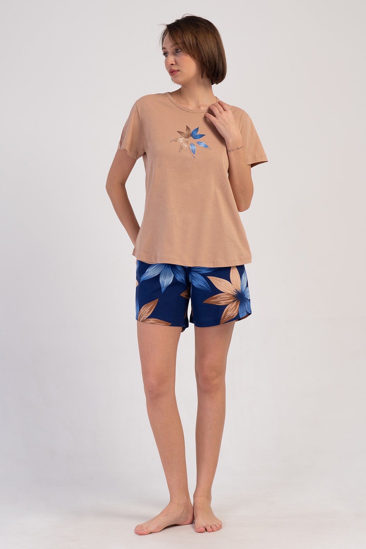 Woman Supreme Big Size Conifa Short Set