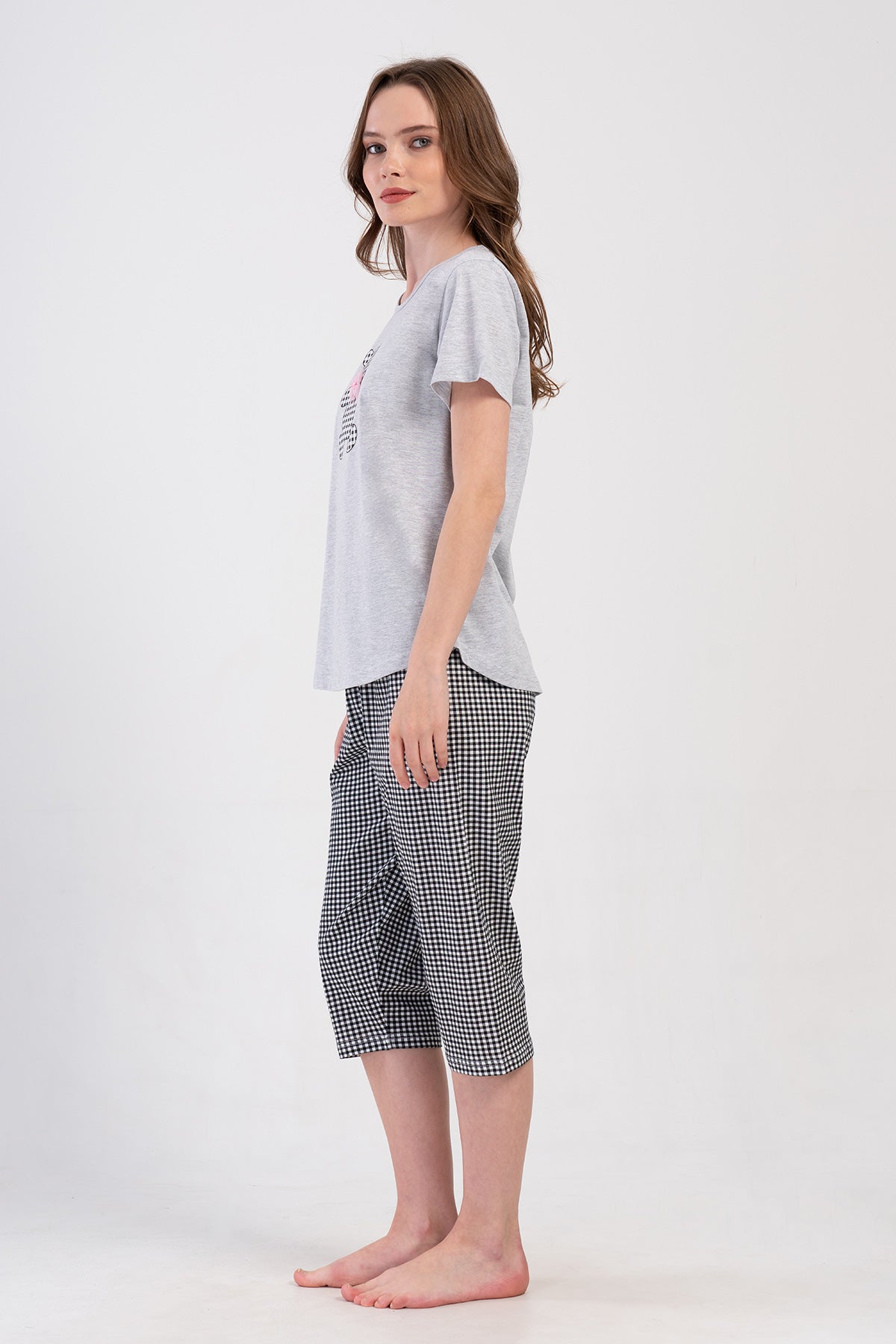Woman Supreme Big Size Pasep Capri Set