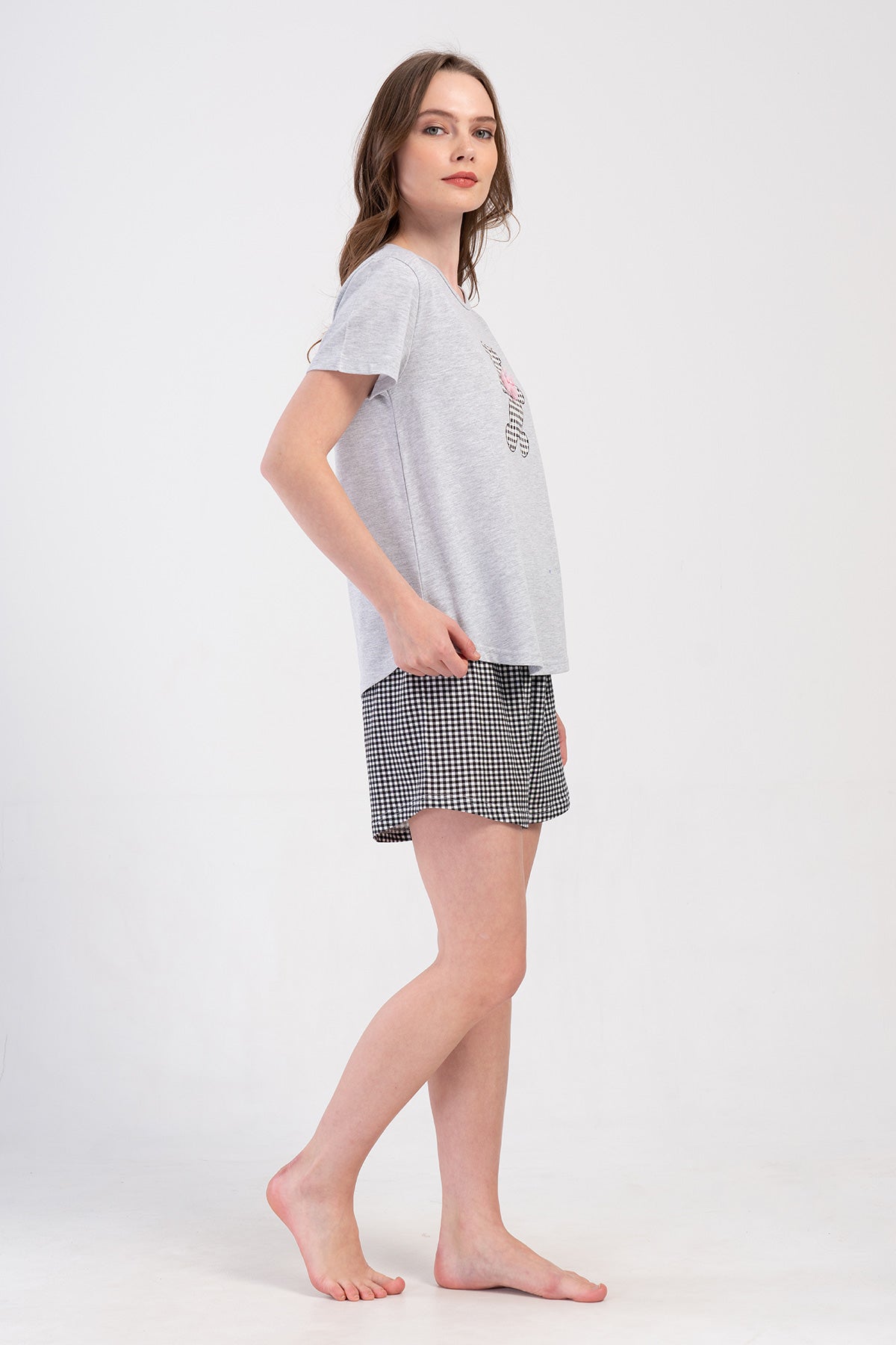 Woman Supreme Big Size Pasep Short Set