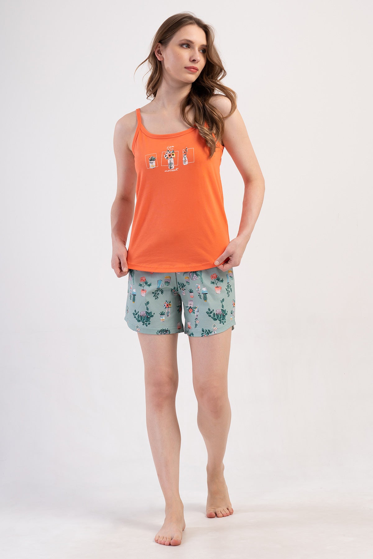 Woman Supreme Kima Thin Strap Short Set