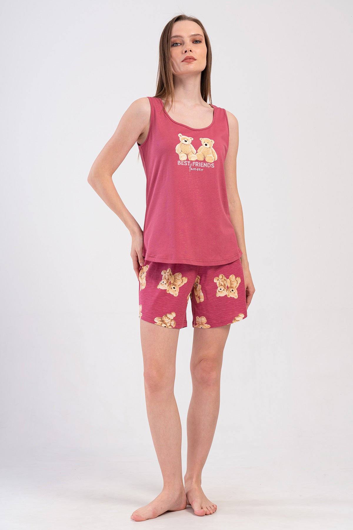 Woman Supreme Luno Thick Strap Short Set