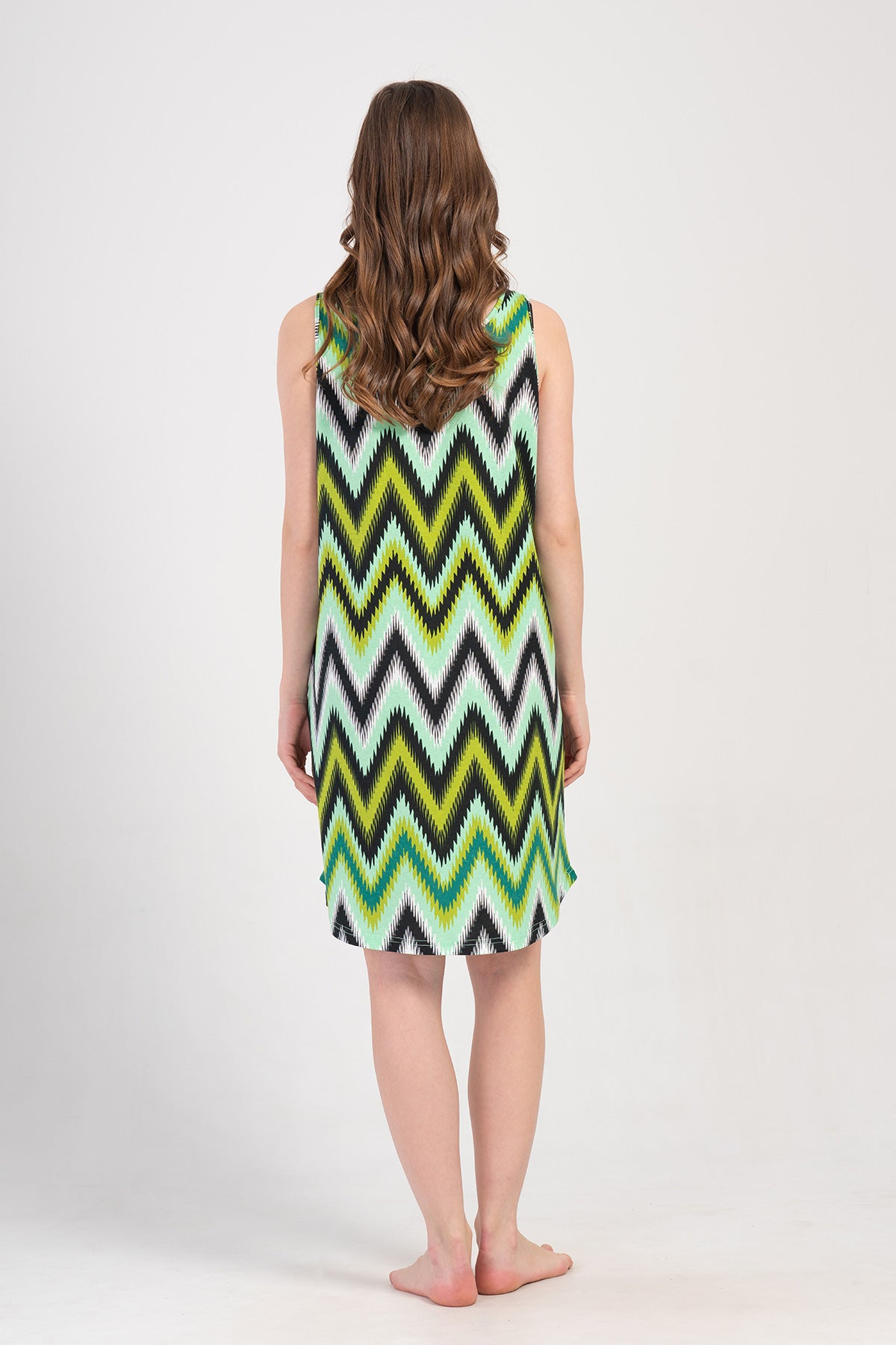 KADIN P.SUPREM O YAKA GENIS ASKILI ETEGI OVAL TUNIK