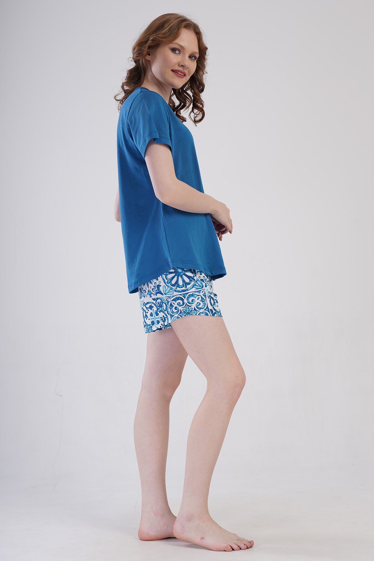 Woman Supreme Big Size Katian Short Set