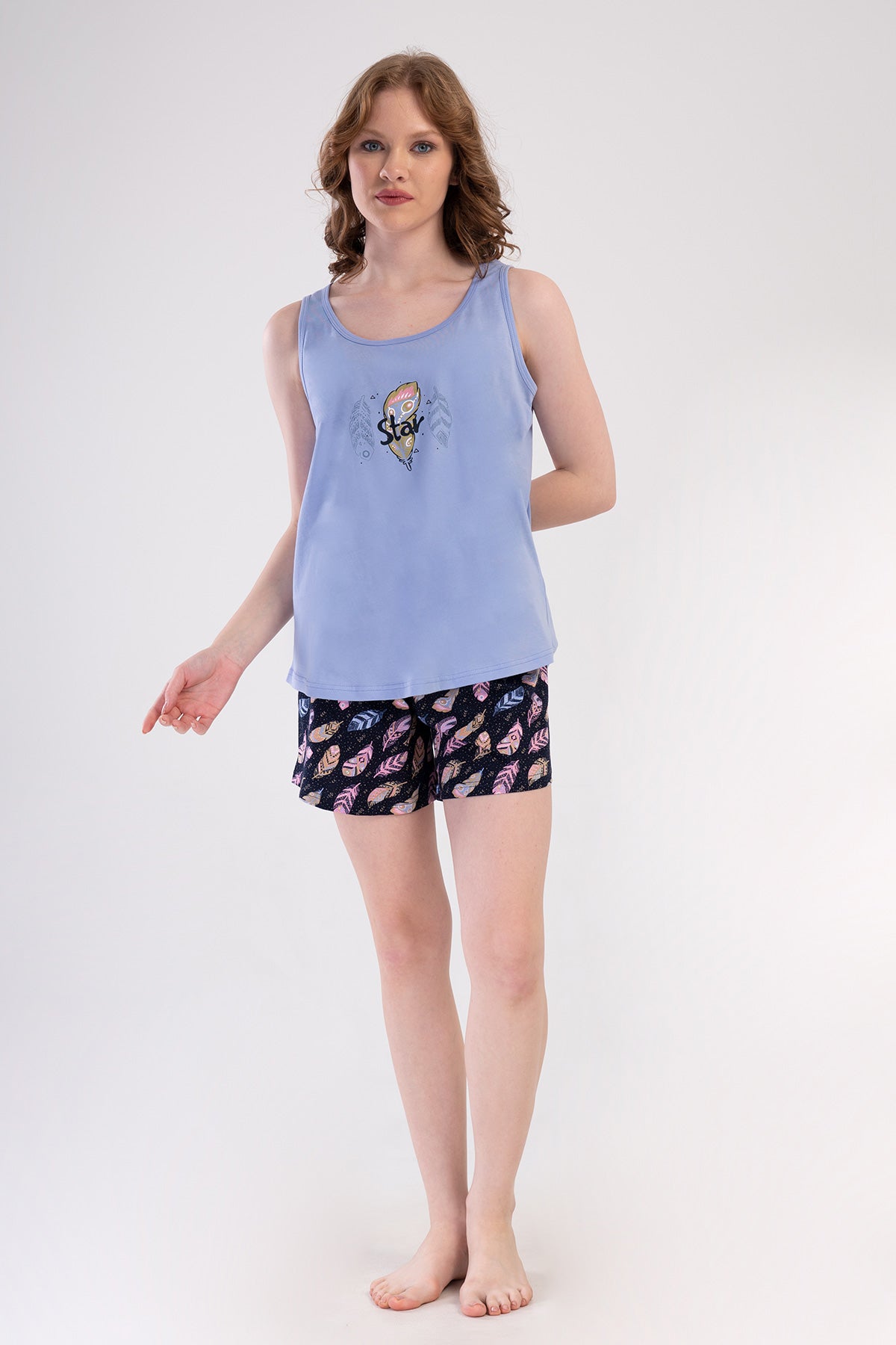 Woman Supreme Big Size Nera Short Set