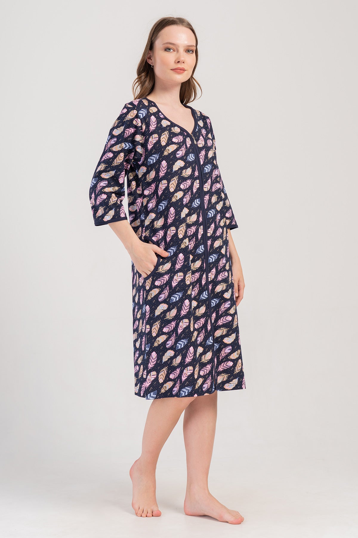 Woman Supreme Big Size Nera Home Dress