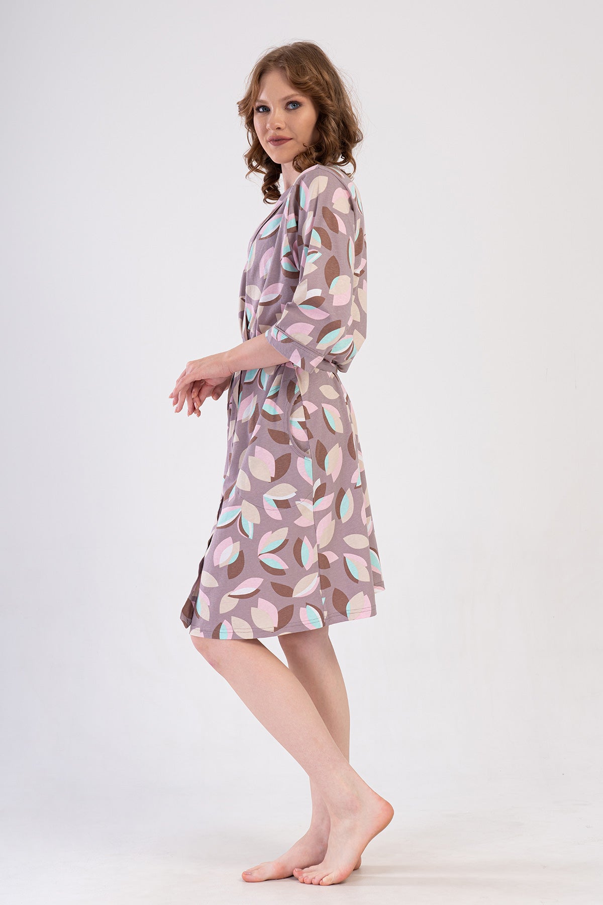 KADIN P.SUPREM XXL 3/4KOL CEPLI SABAHLIK