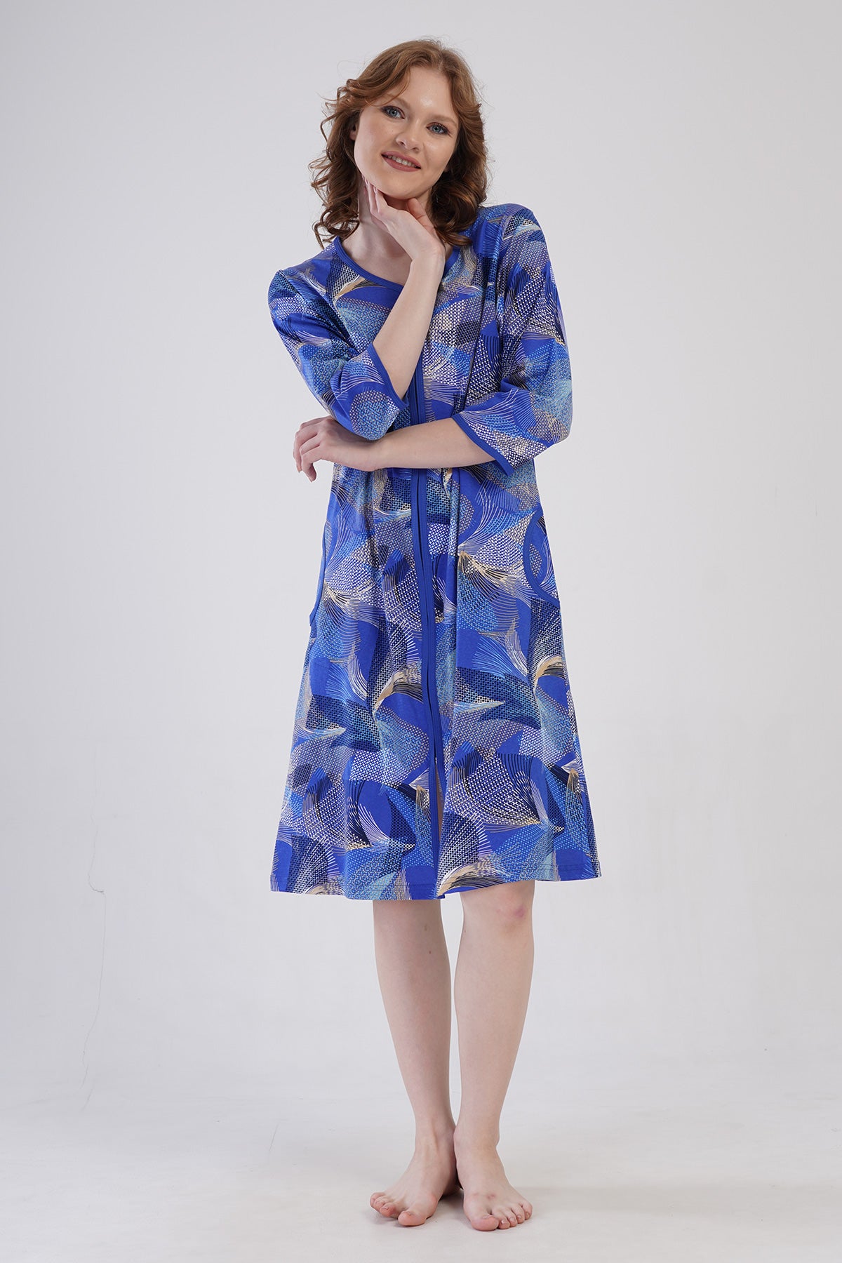 Woman Supreme Big Size Tiva Home Dress