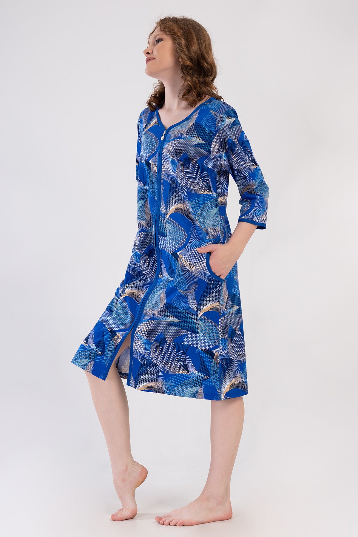 Woman Supreme Big Size Tiva Home Dress