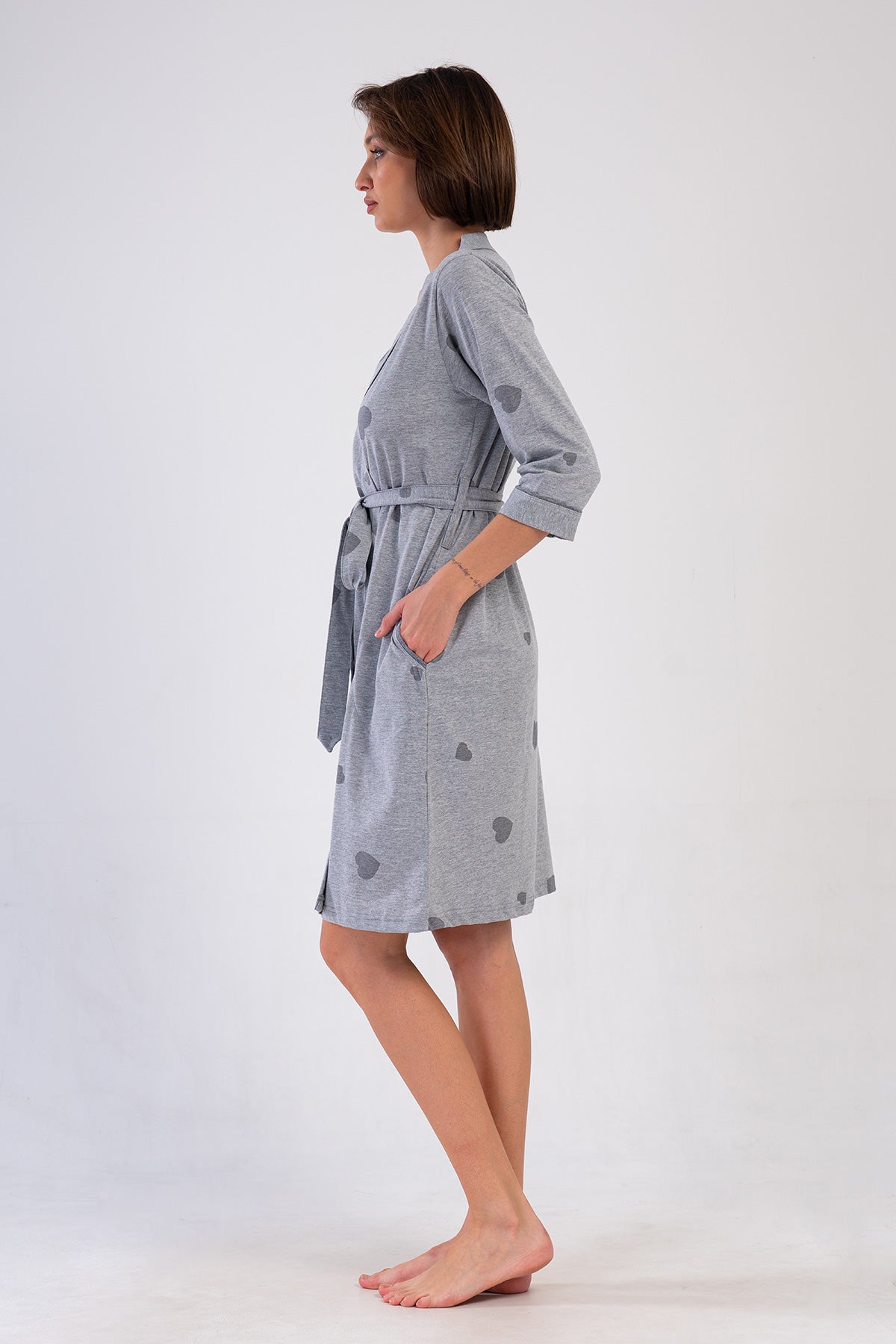 KADIN P.SUPREM 3/4KOL CEPLI SABAHLIK