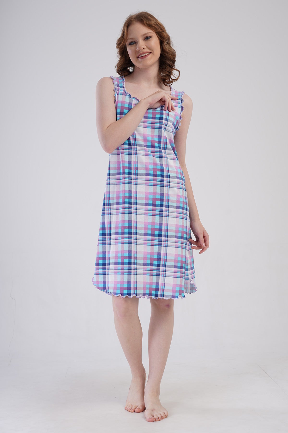 KADIN P.SUPREM O YAKA GENIS ASKILI BIBILALI ETEGI OVAL TUNIK