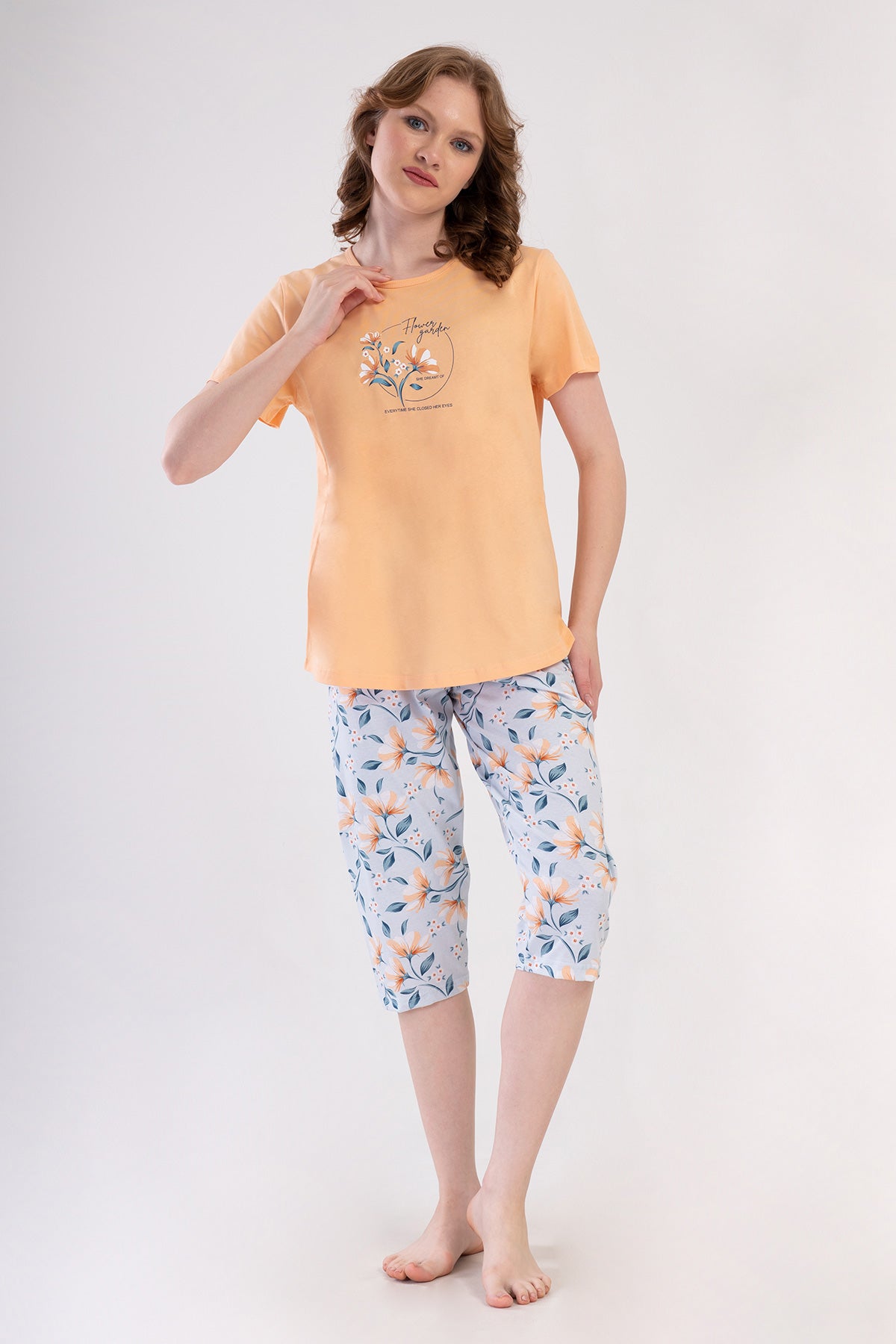 Woman Supreme Big Size Desta Capri Set