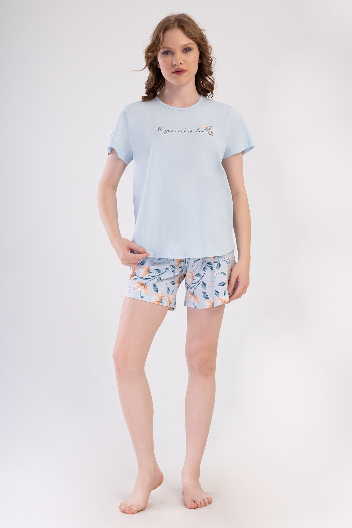 Woman Supreme Big Size Desta Short Set