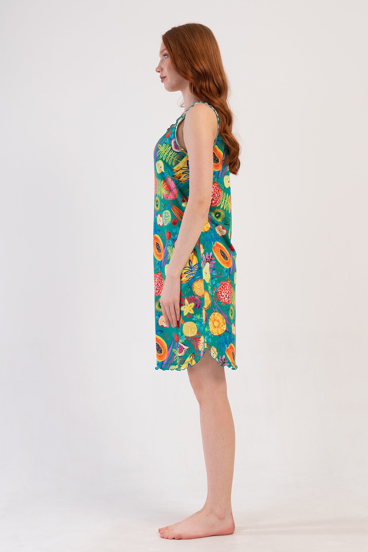 KADIN P.SUPREM GENIS ASKILI BIBILALI ETEGI OVAL TUNIK