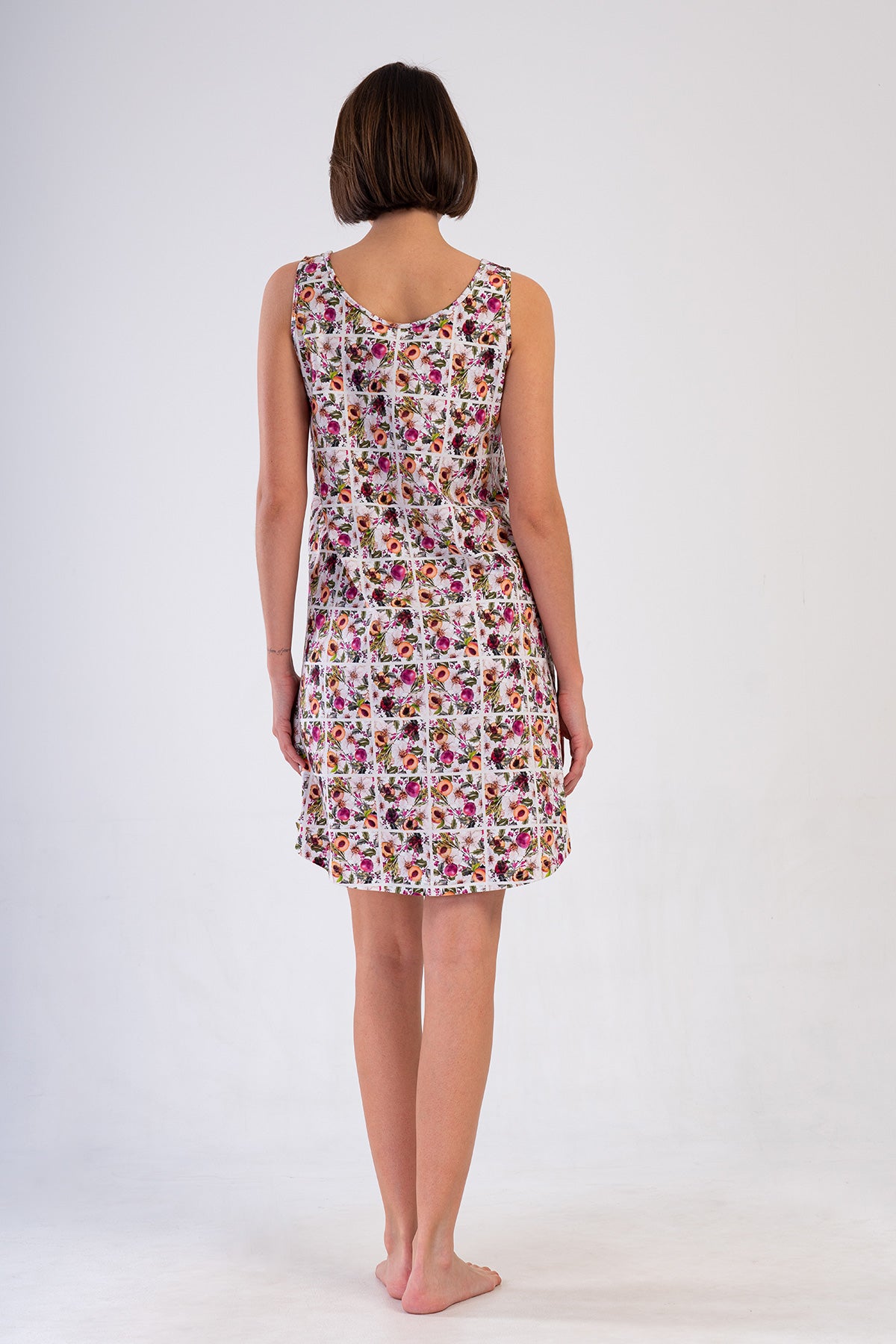 KADIN P.SUPREM O YAKA GENIS ASKILI ETEGI OVAL TUNIK