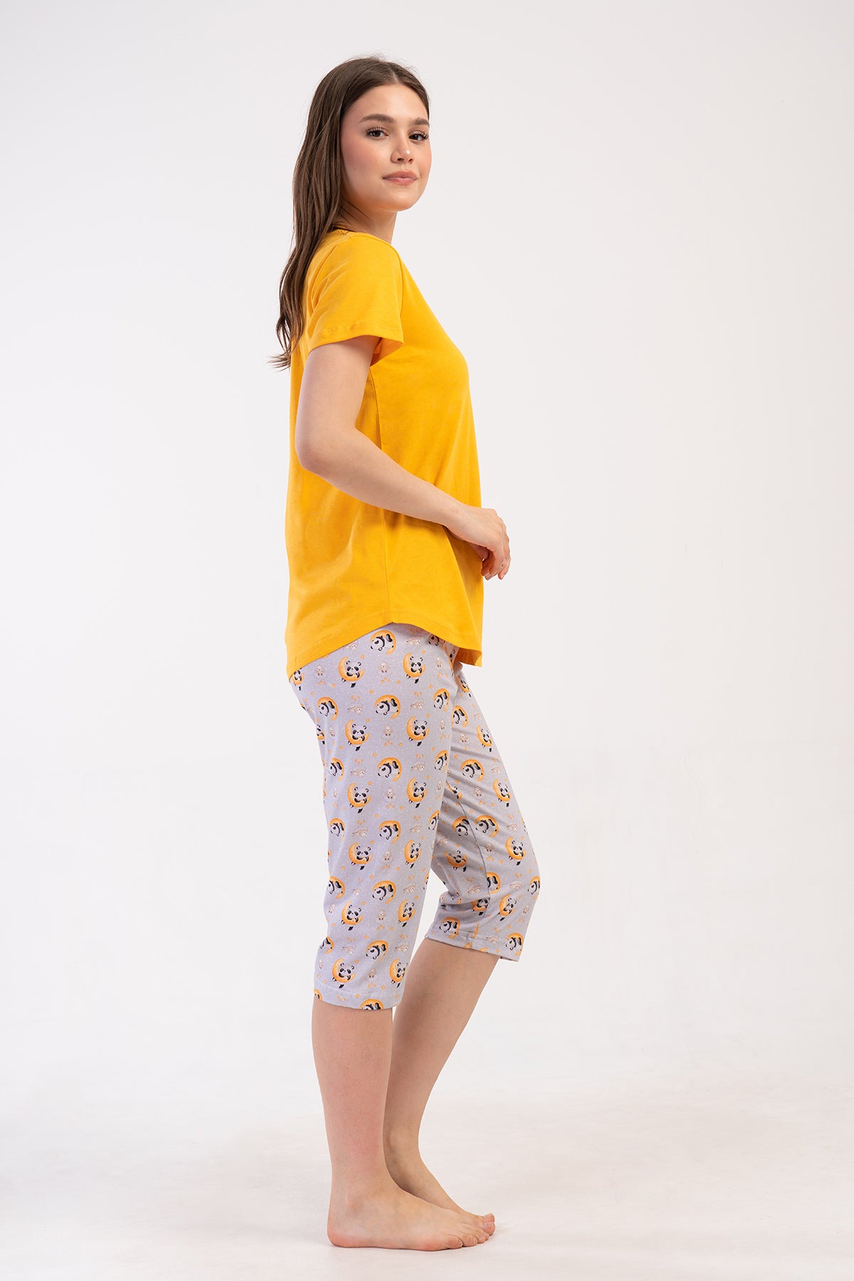 KADIN P.SUPREM O YAKA KISA KOL ETEGI OVAL KAPRI TAKIM