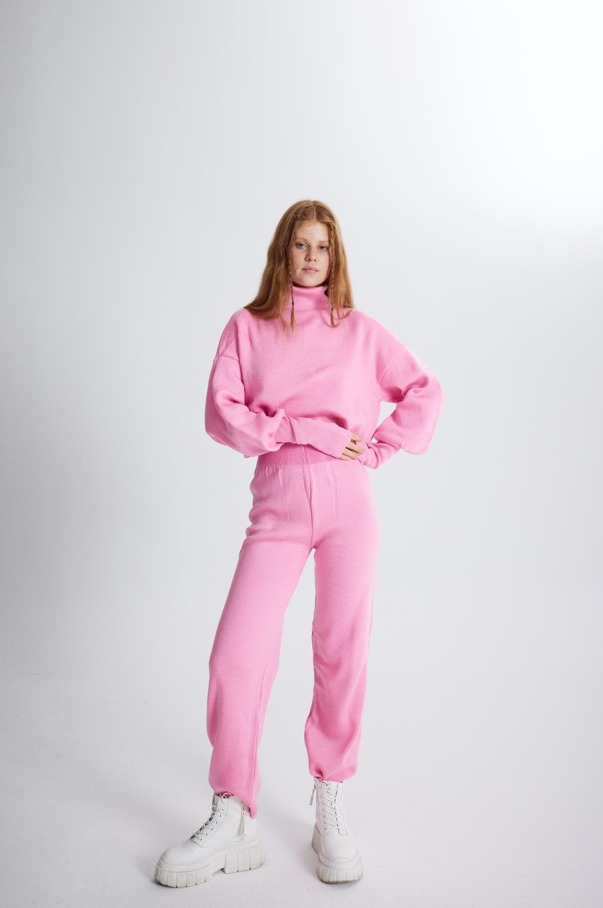 Alt Üst Triko Thinky Takım Pembe