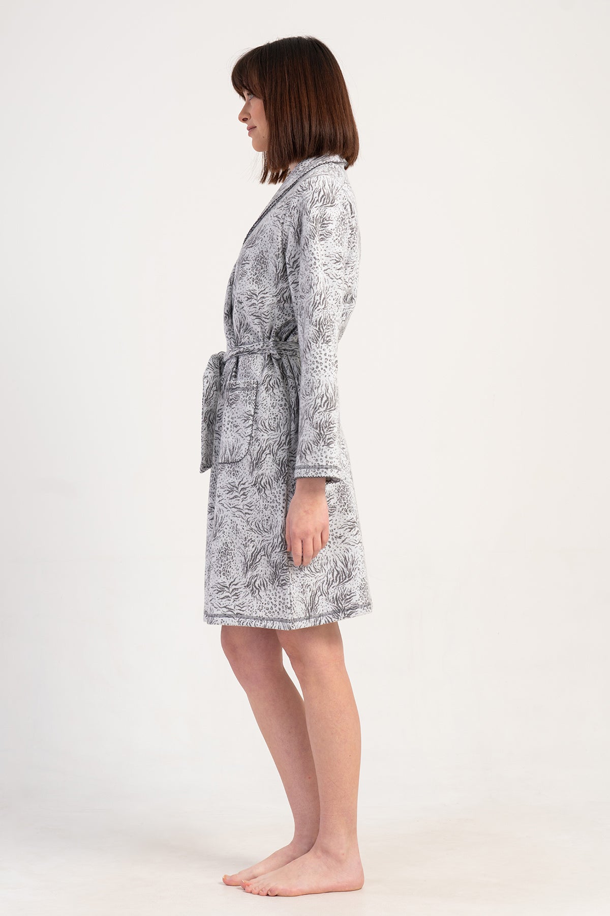 KADIN JAKARLI INTERLOK XXL KROSETALI UZUN KOL CEPLI SABAHLIK