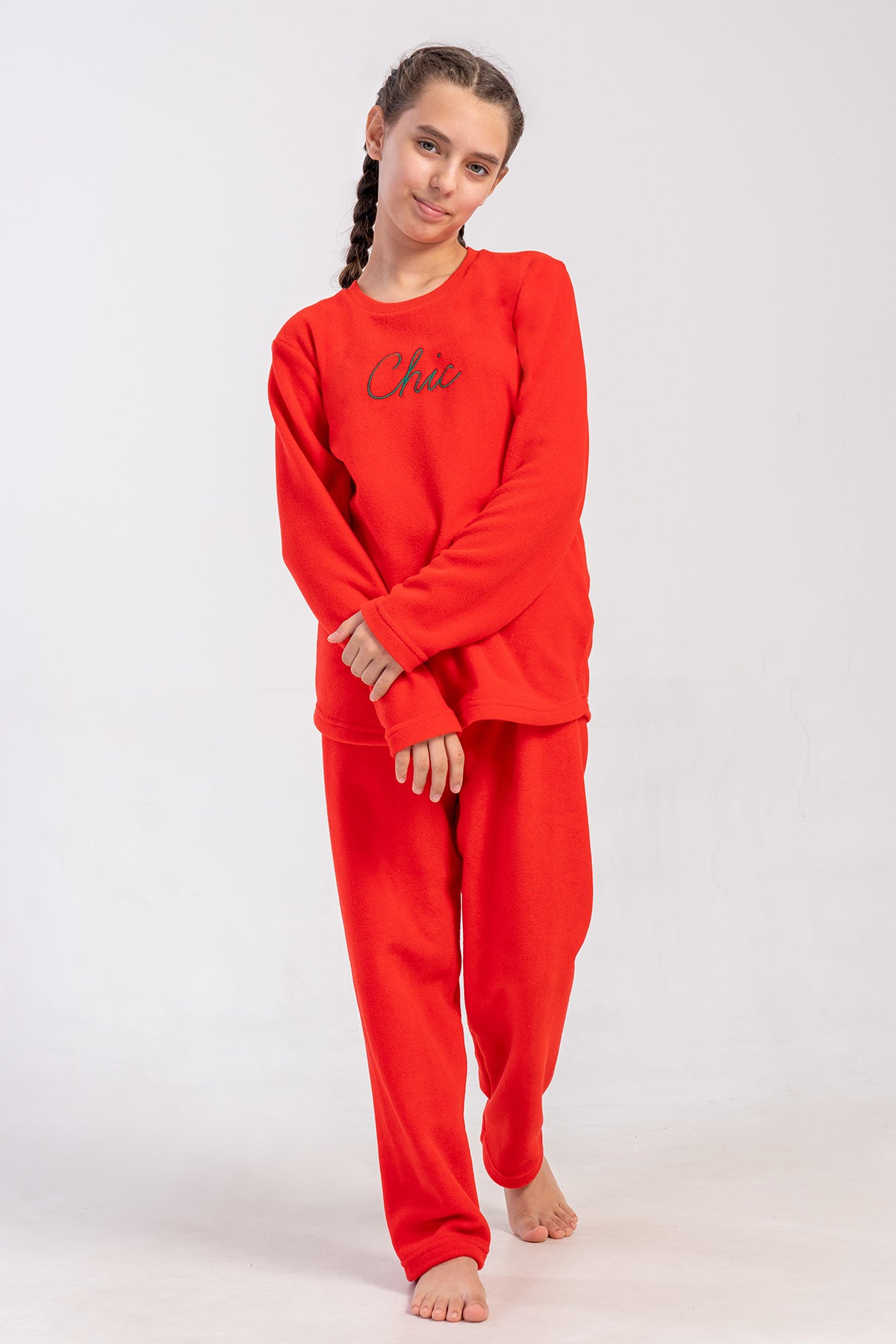 Kids' Girl Fleece Chic Pyjama Set